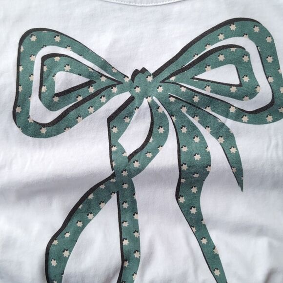 See by Chloé Iconic Bow White Top Size 4 Us - Picture 2 of 8